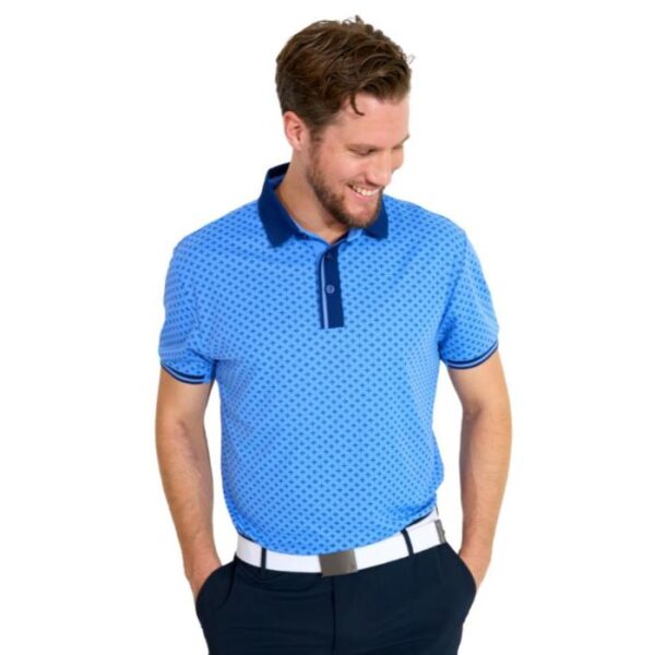Dunsten Drycool Poloshirt, Heaven - Afbeelding 2