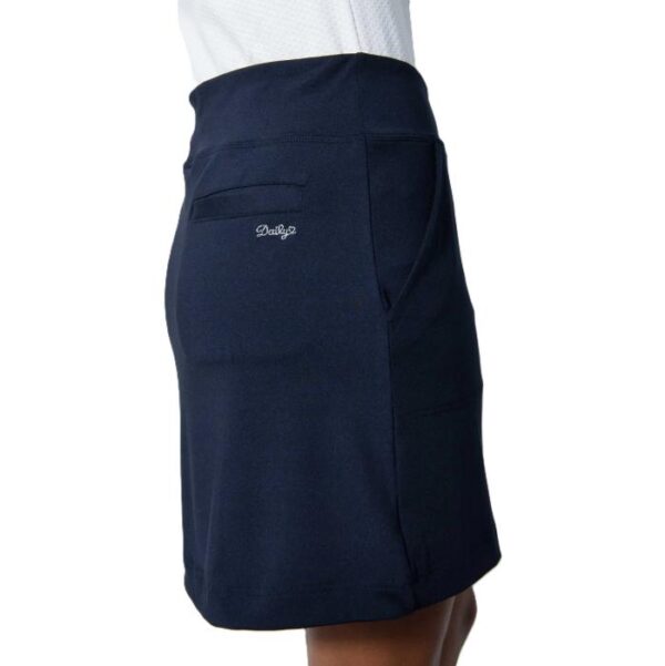 Genua Skort 45cm, Navy - Afbeelding 3