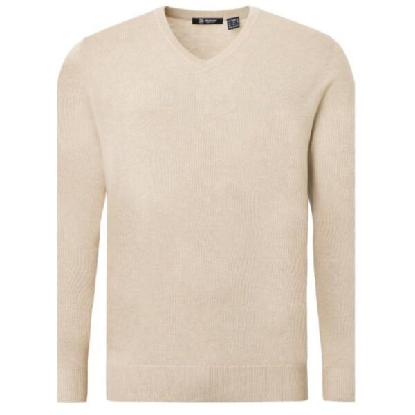 Liffin V-Neck Pullover, Sandshell