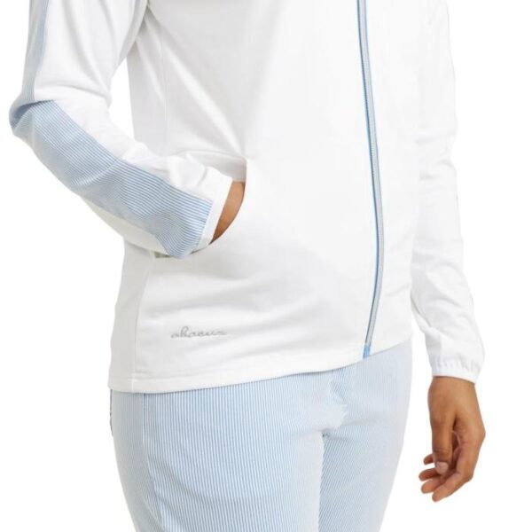 Bovey Midlayer Jacket, White - Afbeelding 4