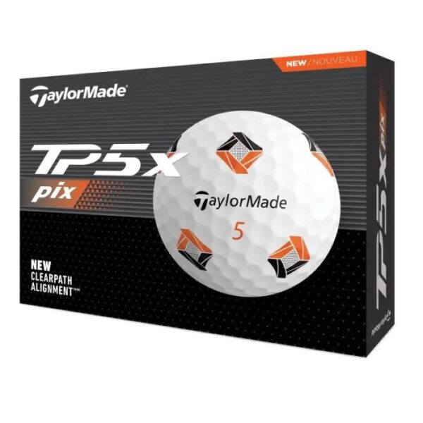 TP5x Pix Wit Golfballen, Dozijn