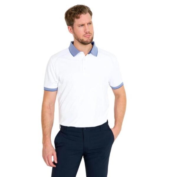 Hanbury Drycool Poloshirt, White - Afbeelding 2
