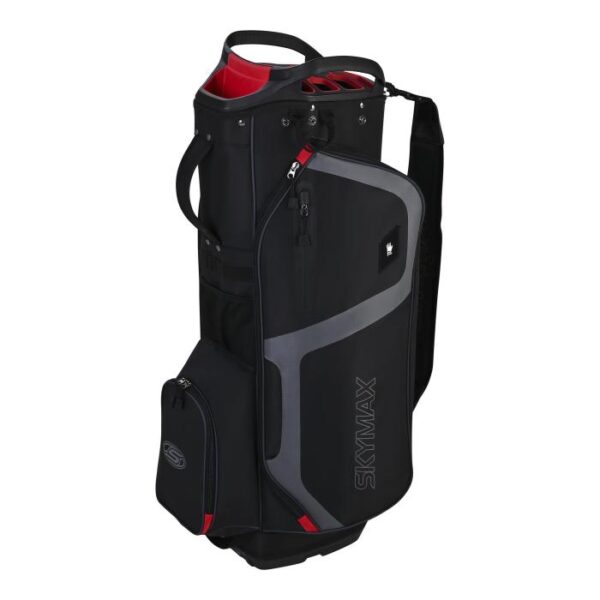 Cart Bag, Black/Red/Grey