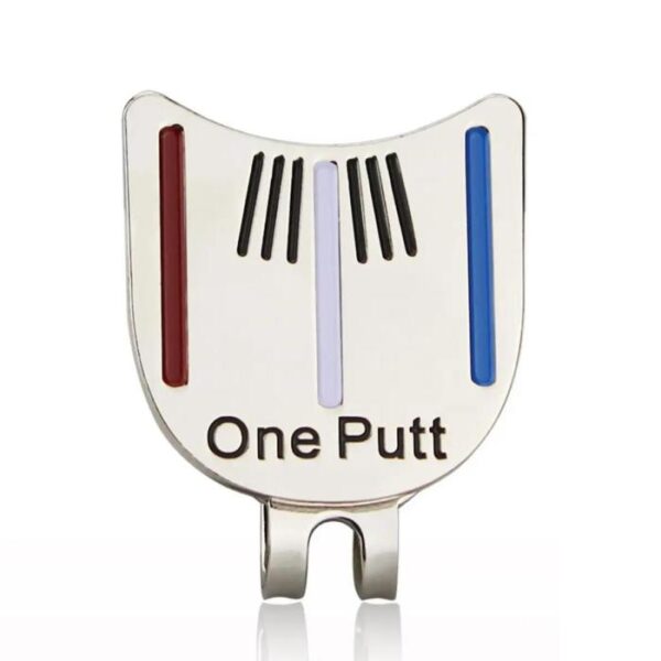 Ball Marker & Magneetclip, One Putt
