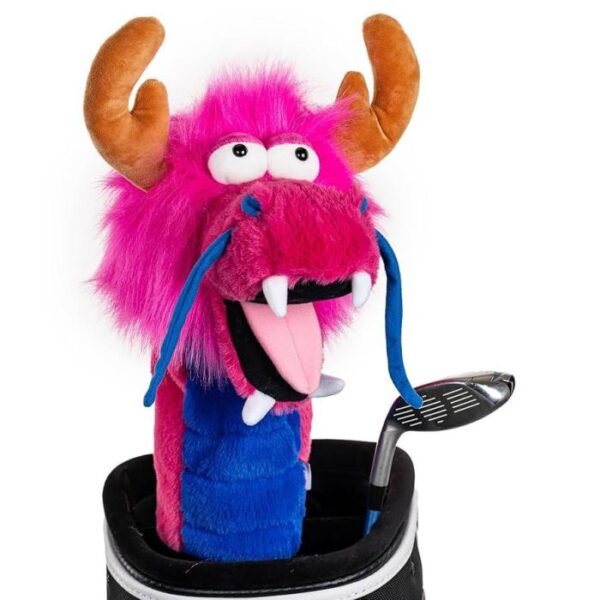 Roze Draak Headcover voor Driver & Fairway - Afbeelding 2
