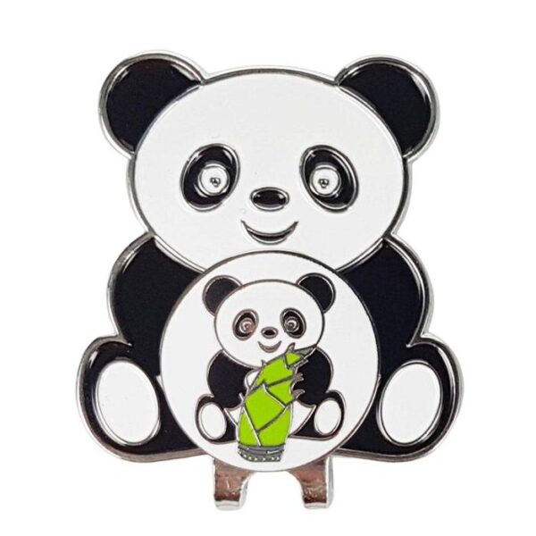 Ball Marker & Magneetclip, Panda