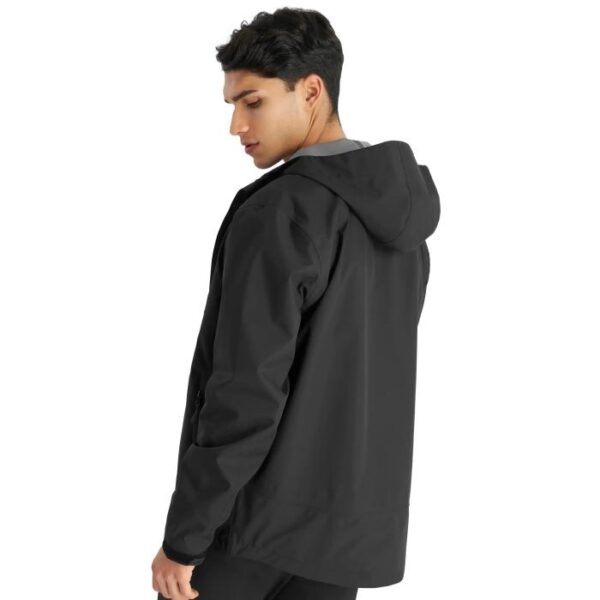 Feather Dry 15K Hooded Waterproof Jacket, Black - Afbeelding 4