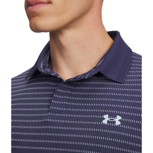 Drive Chill Printed Polo, Midnight Navy/Washed Navy/Blue Calm - Afbeelding 3