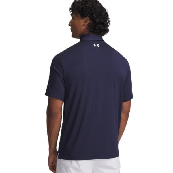 Playoff Polo 3.0 Stripe, Midnight Navy/White - Afbeelding 2