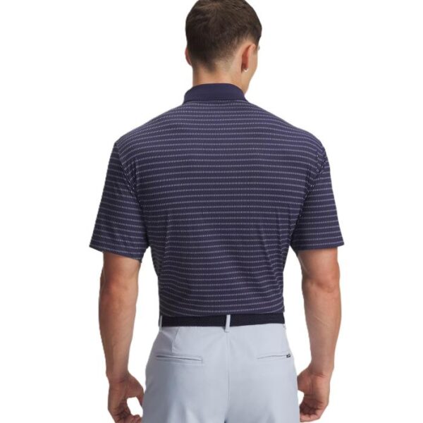 Drive Chill Printed Polo, Midnight Navy/Washed Navy/Blue Calm - Afbeelding 2