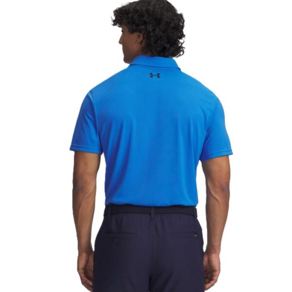T2G Pique Polo, Blue Atlantis - Afbeelding 2