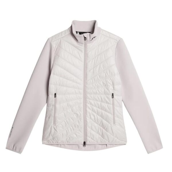 Madde Quilt Hybrid Jacket, Grey Lilac