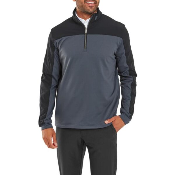 Thermoseries Hybrid Midlayer, Black/Charcoal - Afbeelding 2