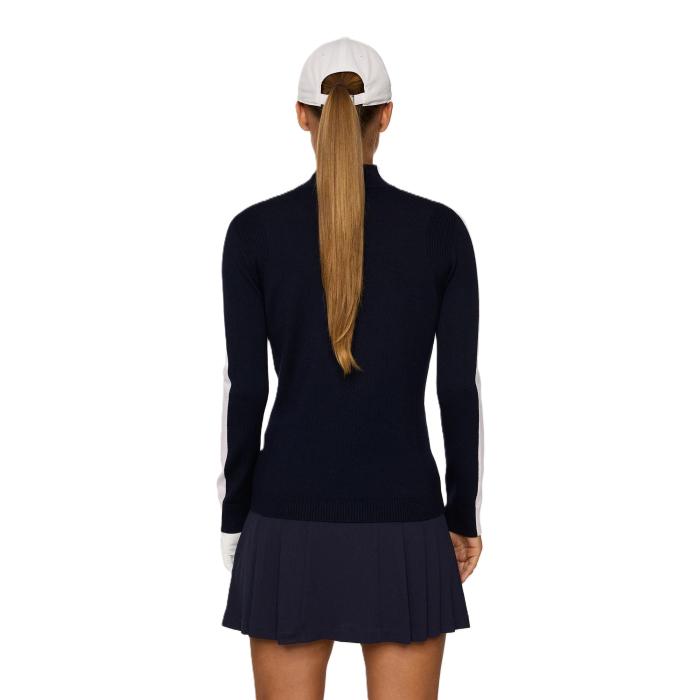 Adeline Knitted Sweater, JL Navy - Afbeelding 3