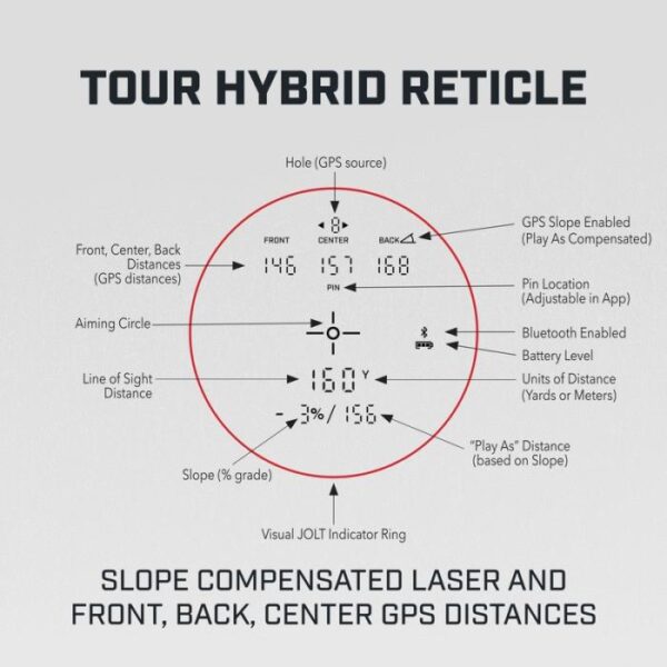 Tour Hybrid Laser Rangefinder - Afbeelding 8