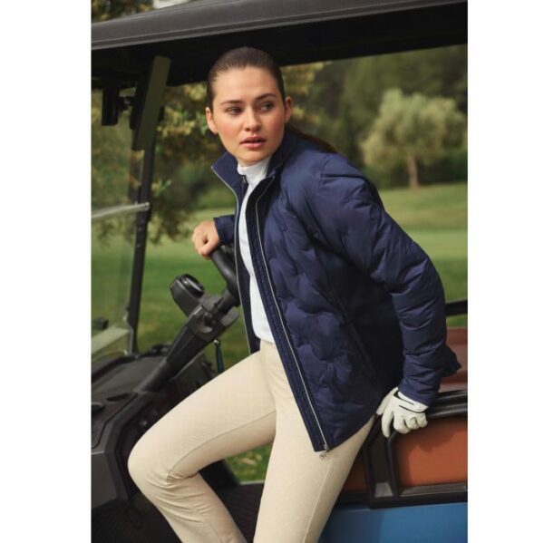 Padded Windbreaker Jacket, Navy - Afbeelding 5