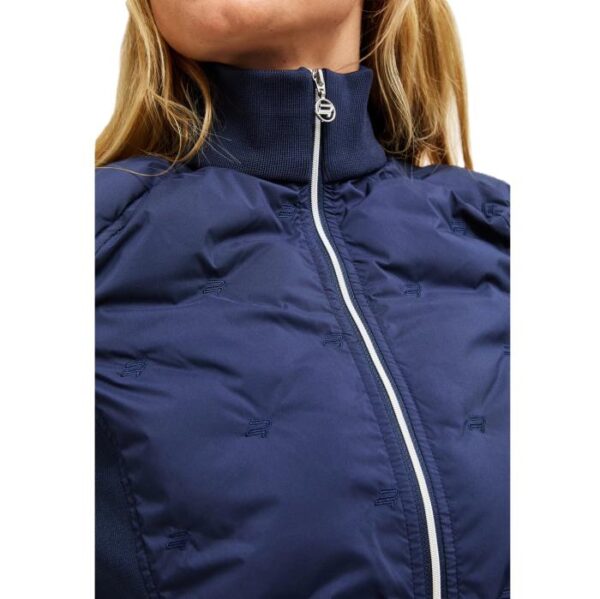 Padded Windbreaker Jacket, Navy - Afbeelding 2