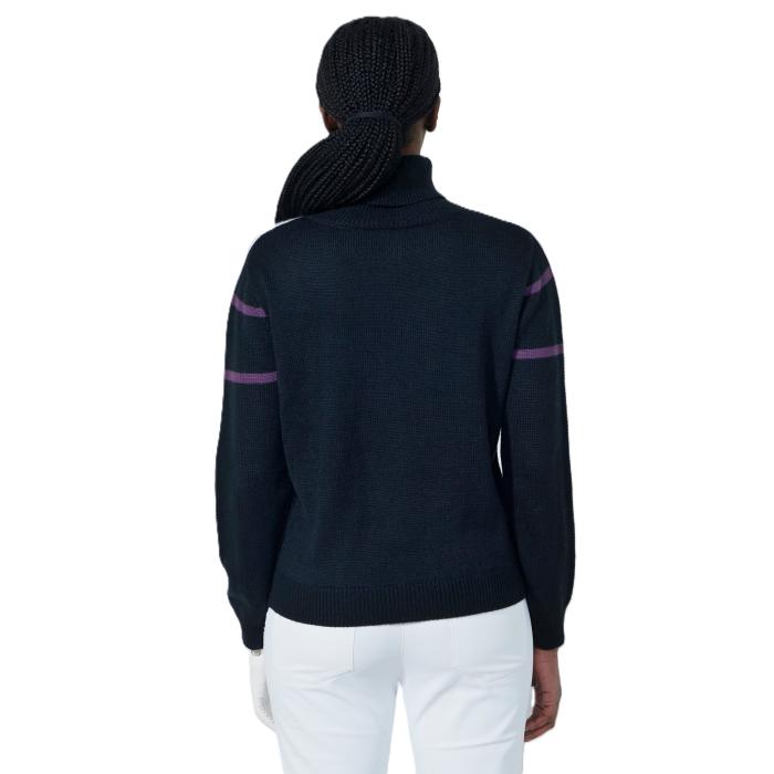 Logo Roll-Neck Pullover, Black - Afbeelding 2