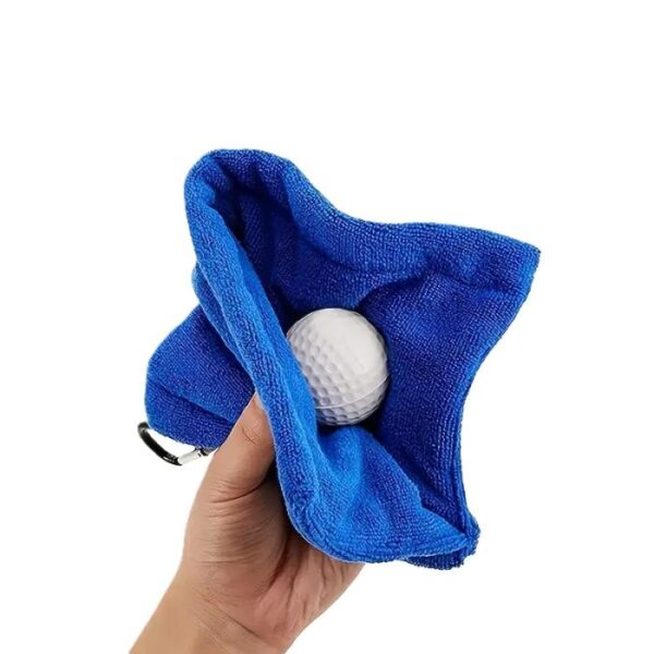 Handdoekje 14x14 cm, Blauw - Afbeelding 2