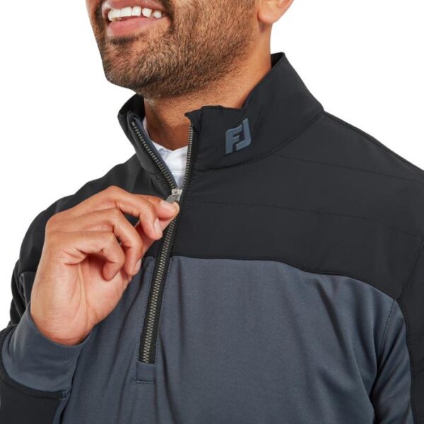Thermoseries Hybrid Midlayer, Black/Charcoal - Afbeelding 5