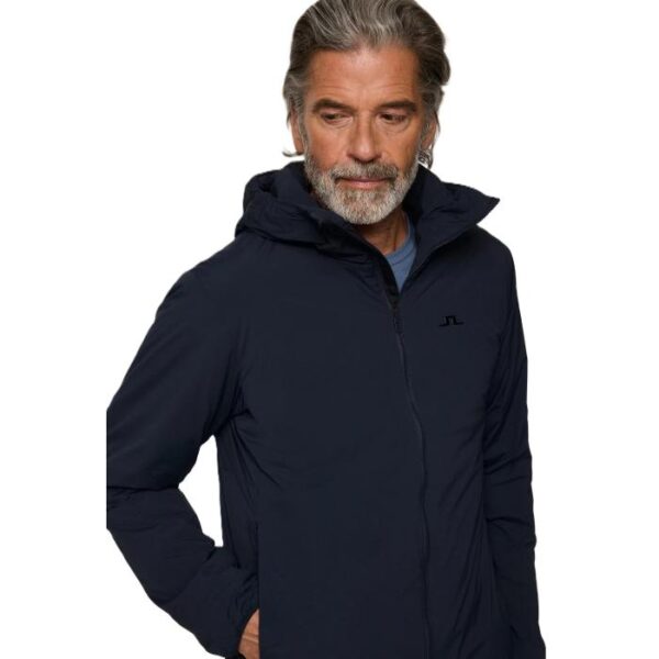 Clinton Hooded Jacket, JL Navy - Afbeelding 4