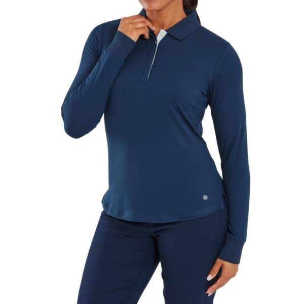 Thermoseries Long Sleeve Shirt, Navy - Afbeelding 2
