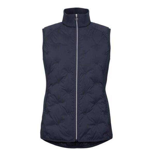Padded Windbreaker Vest, Navy