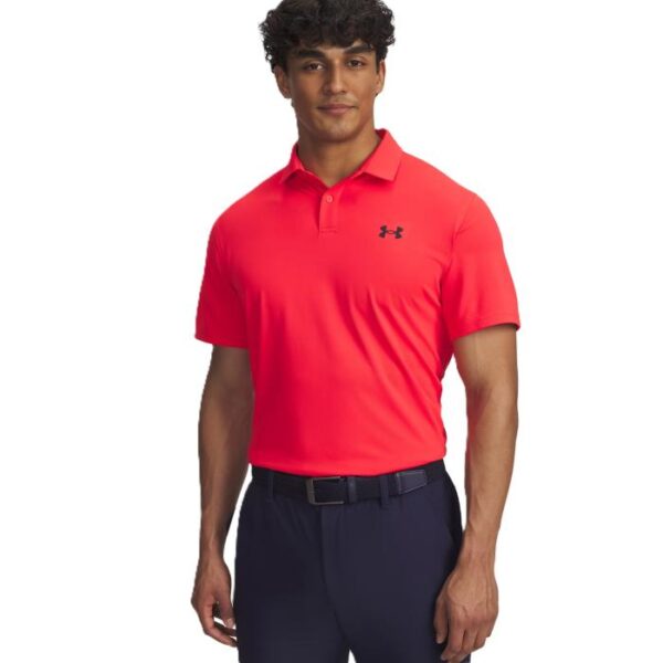 T2G Pique Polo, Racer Red