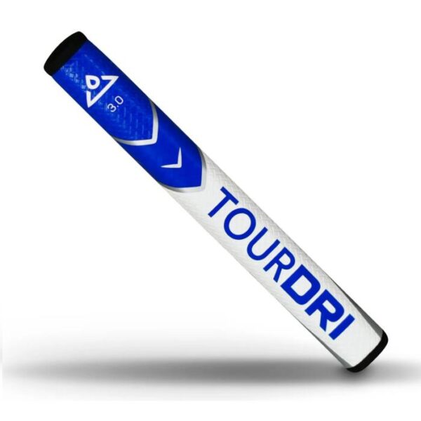 TourDri Flat Putter Grip 3.0, Blauw