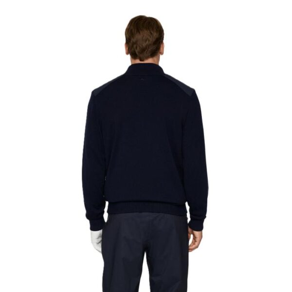 Jeffrey Windbreaker Sweater, JL Navy - Afbeelding 3