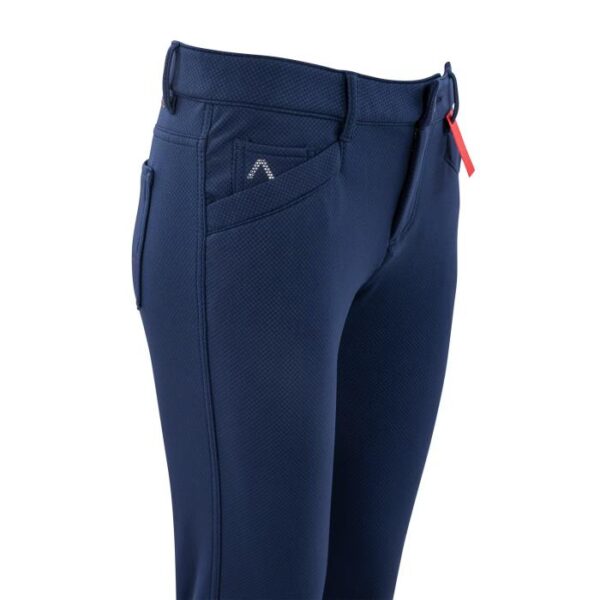 Jana Cosy Jersey Check WR, Navy - Afbeelding 4