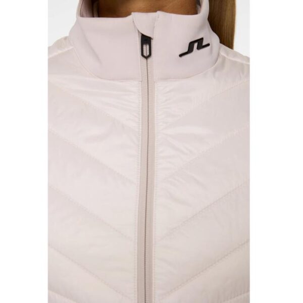 Madde Quilt Hybrid Jacket, Grey Lilac - Afbeelding 6