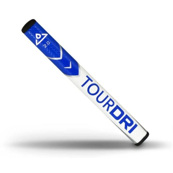 TourDri Flat Putter Grip 2.0, Blauw