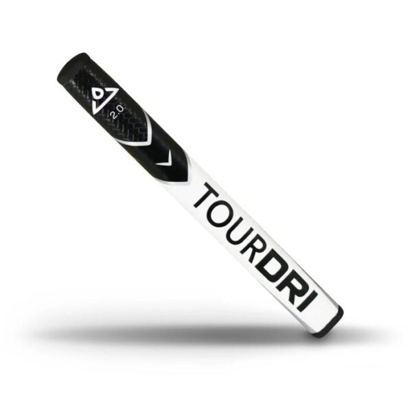 TourDri Flat Putter Grip 2.0, Zwart