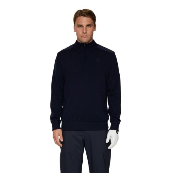 Jeffrey Windbreaker Sweater, JL Navy - Afbeelding 2