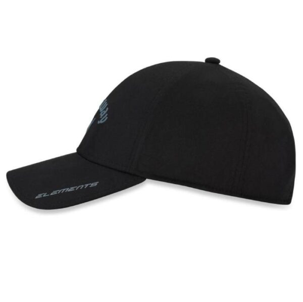 HD Rain Hat, Black/Charcoal - Afbeelding 4