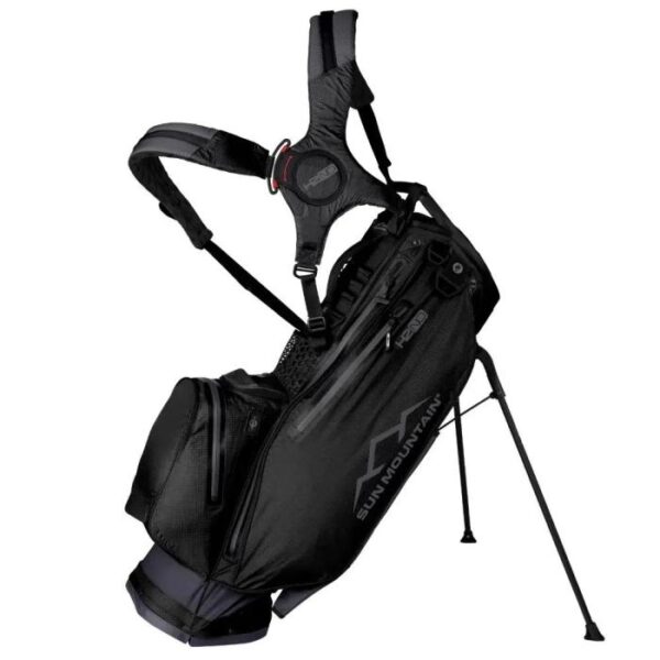 H2NO 14W Stand Bag, Steel/Black