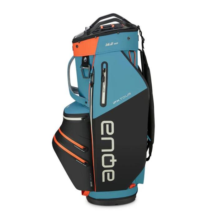 Aqua IPX Tour Cart Bag, Blue/Black/Orange - Afbeelding 3