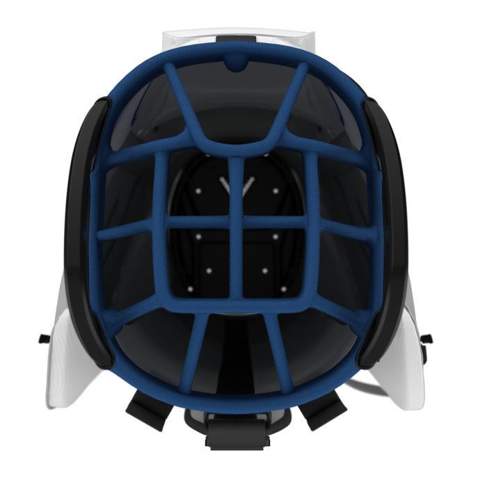 Chase 14 Dry Cart Bag, White/Silver/Royal - Afbeelding 2