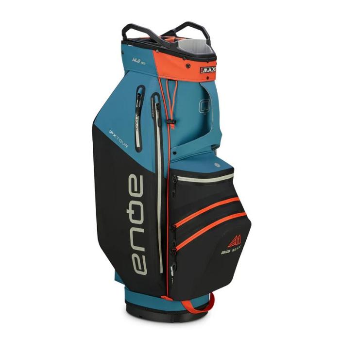 Aqua IPX Tour Cart Bag, Blue/Black/Orange - Afbeelding 11