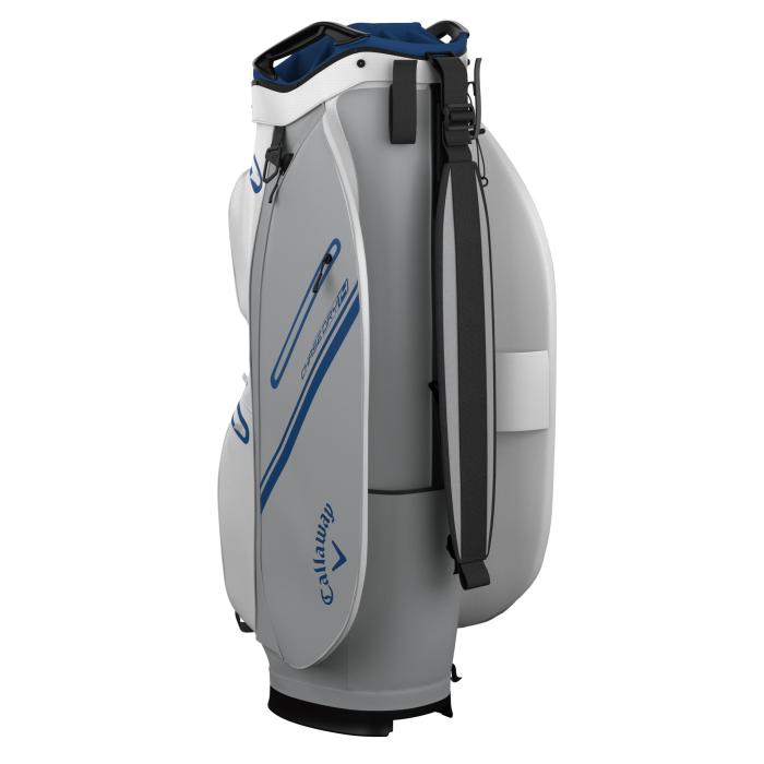 Chase 14 Dry Cart Bag, White/Silver/Royal - Afbeelding 4