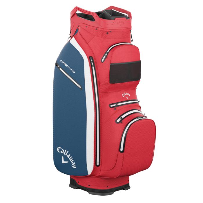Org 14 Hyper Dry Cart Bag, Red/White/Navy - Afbeelding 4