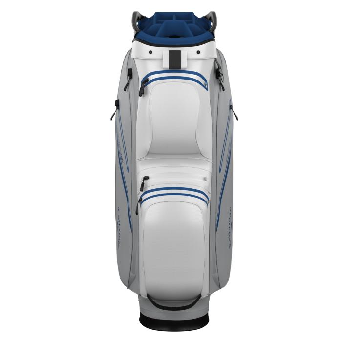 Chase 14 Dry Cart Bag, White/Silver/Royal - Afbeelding 3