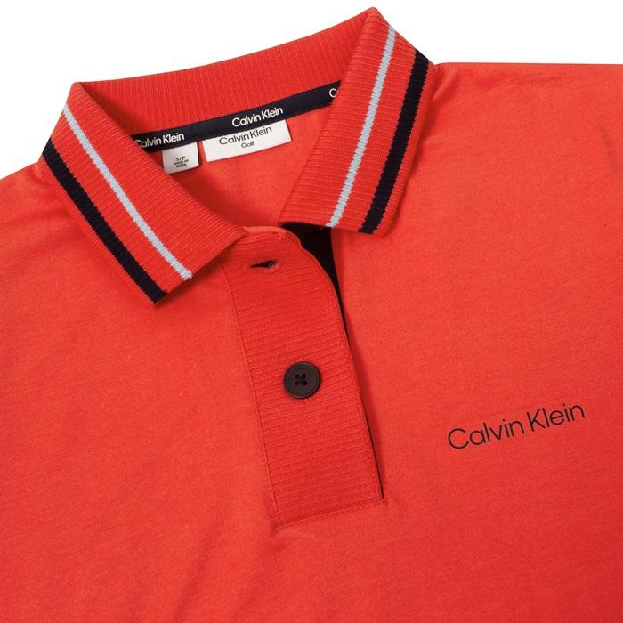 Alina Short Sleeve Polo, Coral Red - Afbeelding 5