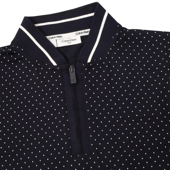 Camilla Printed Sleeveless Polo, Navy - Afbeelding 5