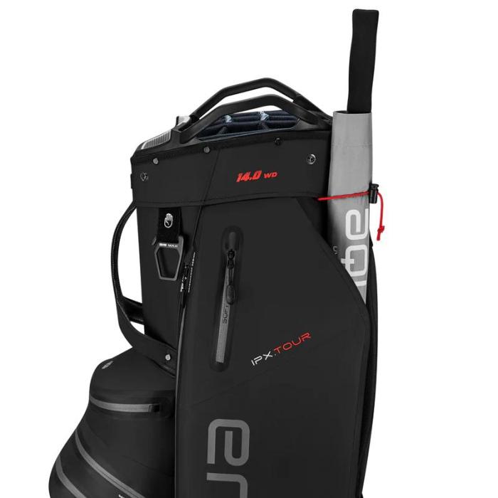 Aqua IPX Tour Cart Bag, Black - Afbeelding 10