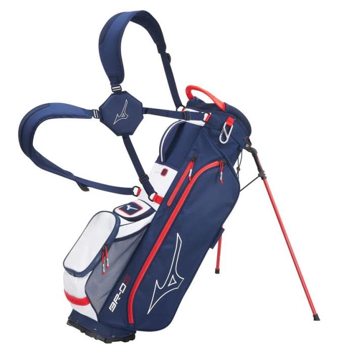 BR-D3 Stand Bag, Navy/Red