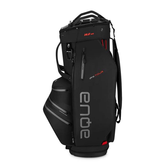 Aqua IPX Tour Cart Bag, Black - Afbeelding 3