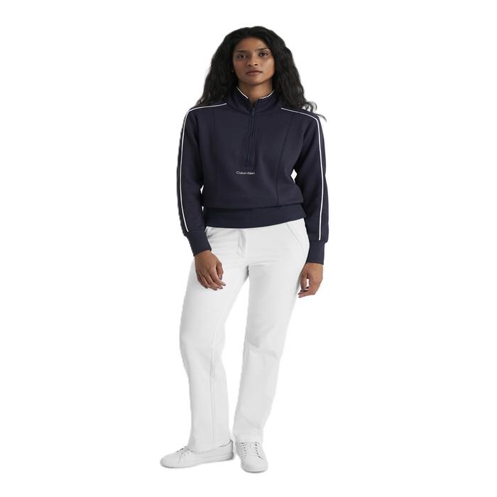 Quinta Quarter Zip Top, Navy - Afbeelding 8