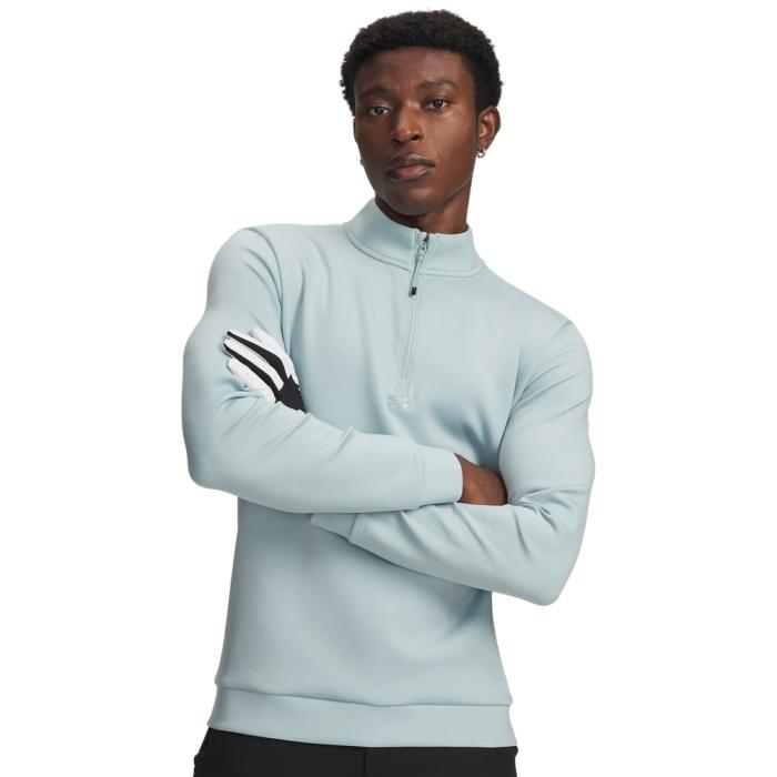 Drive Midlayer Pullover, Enamel Blue/Refresh Mint